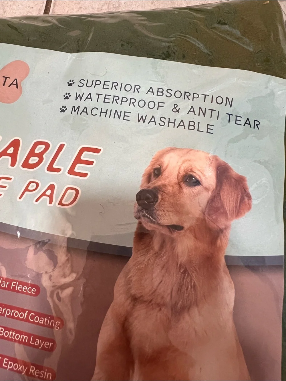 uligota washable pee